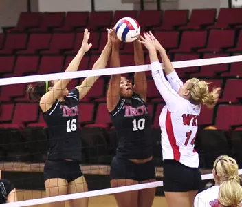 Troy Falls To Denver On Road Image