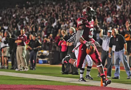 Jerrel Jernigan returns a punt for a TD against ULL