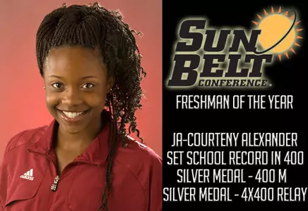 Alexander Named Freshman of the Year Image