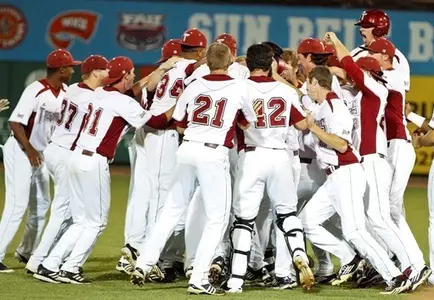 Baseball Team Celebration