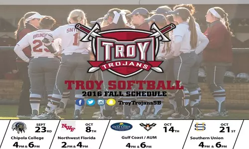 Troy Softball Fall Schedule