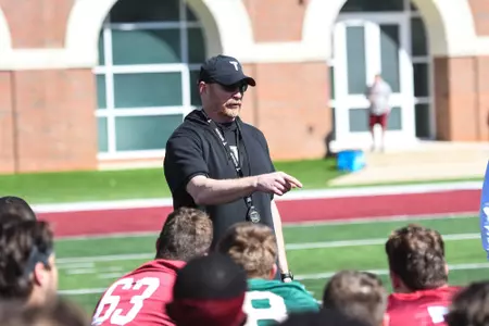 Troy Football Spring Practice