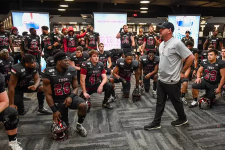 Troy Football Senior Day
