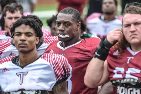 Troy Football Spring Practice