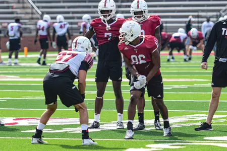 Troy Football Spring Practice