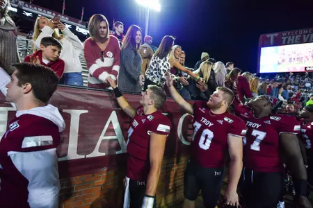 Troy University Football Homecoming against Georgia Southern