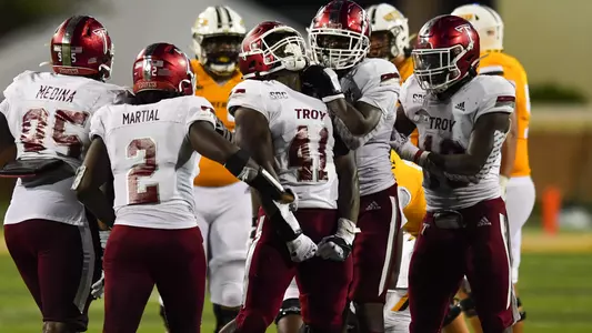 Troy Football at Southern Mississippi