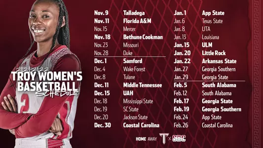 WBB Schedule
