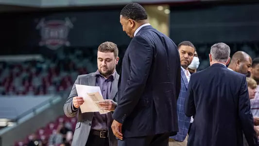 Coach Patterson and Gilbert Get Together