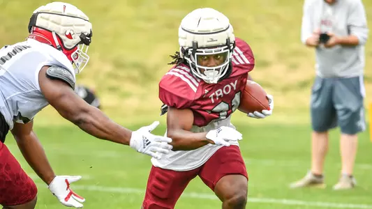 Troy Football Spring Practice Day 4