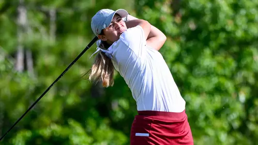 April 17, 2022 - Daytona Beach, FL, U.S: \ during 1st round action of Sun Belt Women's Golf Championship on the Hill's course at LPGA International in Daytona Beach, FL Romeo T Guzman/Sun Belt Conference