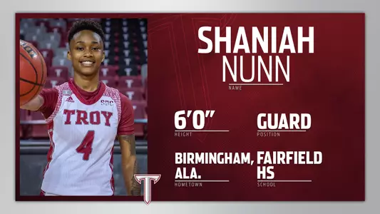 Shaniah Nunn - signing