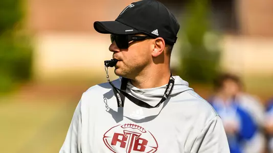 Troy Football Spring Practice, April 21, 2022