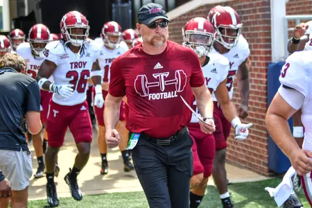Troy Football at Ole Miss