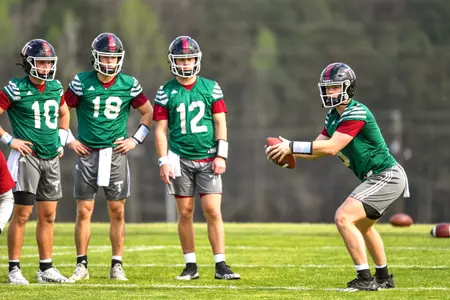 football spring practice