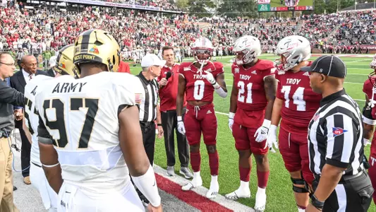 Troy hosts Army