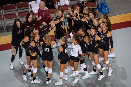 Team Huddle Volleyball