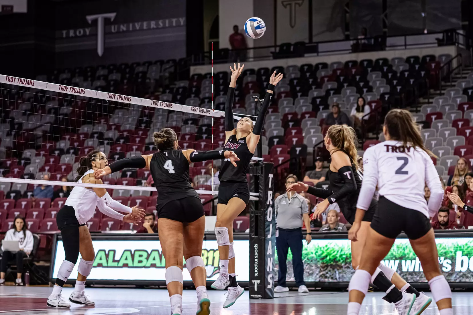 2023 Troy VB vs. Alabama _ Chris Davis