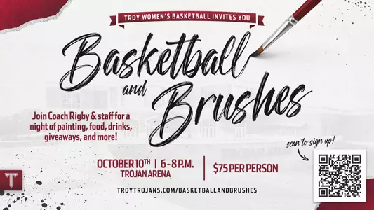 BASKETBALL AND BRUSHES