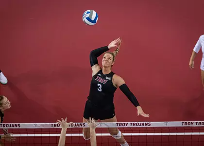 2023 Troy VB vs. Jacksonville State (Exh. Game)_Chris Davis