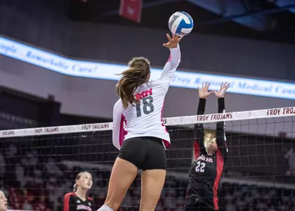 2023 Troy VB vs. Arkansas State Game 2 _ Chris Davis