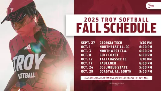 2025 Softball Fall Ball Schedule