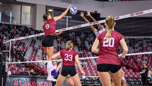 2026 09 19 Troy VB vs. Northwestern State_Chris Davis
