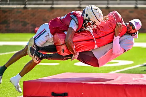 Troy University Football Spring Practice #14
