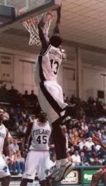 The lone senior on the Green Wave roster, captain Linton Johnson leads Tulane into the 2001-2002 season.