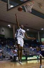 Delacey Joseph and the Green Wave visit Drake Friday.