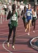 Solomon Kandie tries to think positively about everything he does.