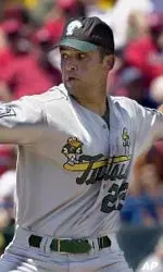 Nick Bourgeois is one of 10 returning pitchers for the Green Wave in 2002.