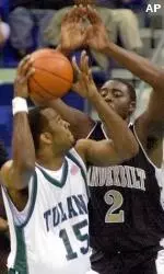 Tulane led 33-26 at the half as DePaul shot only 32 percent from the field as Tulane improves to 9-3.