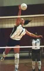 Junior middle blocker Kim Swafford tallied 11 kills and four blocks Friday night against South Florida.