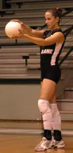 Freshman setter Kelli Dickson had a double-double with 45 assists and 13 digs while adding an ace and three kills in the win at Charlotte.