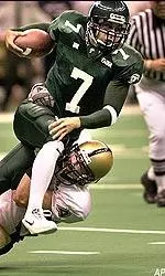 Quarterback J.P. Losman finished with 172 yards passing on the afternoon.