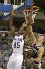 Wayne Tinsley tallied season-highs of 11 points and eight rebounds in Tulane's win on Monday.
