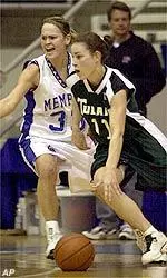 Sarah Goree scored <br> 20 points, including <br> her the 1,000th <br> point of her career <br> in Tulane's win <br> over USM on Saturday