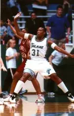 Teana McKiver posted <br> her second straight <br> double-double in <br> Tulane's win over ECU