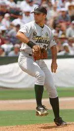 Junior soutpaw Nick Bourgeios struck out a career-high 15 Friday night at Memphis.