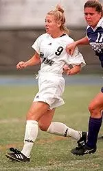 Megan Stack scored <br> a goal in the <br> 1-1 tie with Cincinnati <br> on Sunday