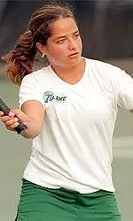 Ana Saaibi reached <br> the semifinals of the <br> Country Club of Mobile <br> Labor Day Tournament