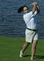 Sophomore Liliana Alvarez fired a two-under par 70 on Tuesday to finish tied for third at the Mercedes-Benz Women's Golf Championship with a three-over par 219.