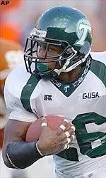 Mewelde Moore and the Green Wave are preparing for Saturday's game at Navy.