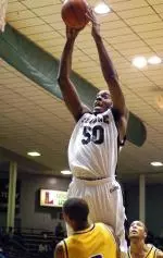 Quincy Davis tallied career-highs of 26 points and 14 rebounds in Tulane's win over Loyola. (Photo by Ned Dishman)