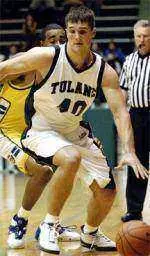 Vytas Tatarunas scored 12 points for Tulane (File Photo by Ned Dishman).