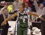 Tulane's Brandon Spann scored a season-high 20 points, including a career-best six three-pointers.