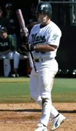 Senior Jonny Kaplan is second on the team with a .455 batting average.