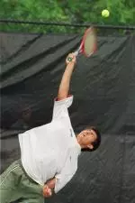 Victor Romero and teammate Michael Kogan advanced to the final eight of the NCAA Doubles Championship with a win on Friday.