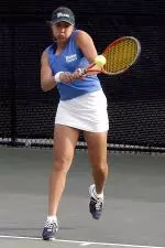 Erika Valdes clinched <br> Tulane's win over <br> Texas in the first <Br> round of the NCAA <br> Tournament
